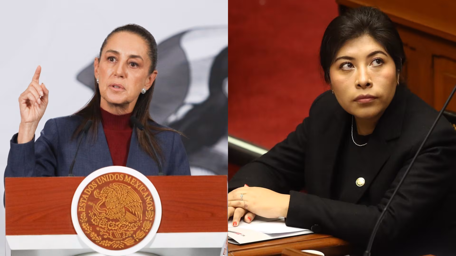 Galarreta niega chantaje de México por salida de Betssy Chávez y descarta indulto a Castillo