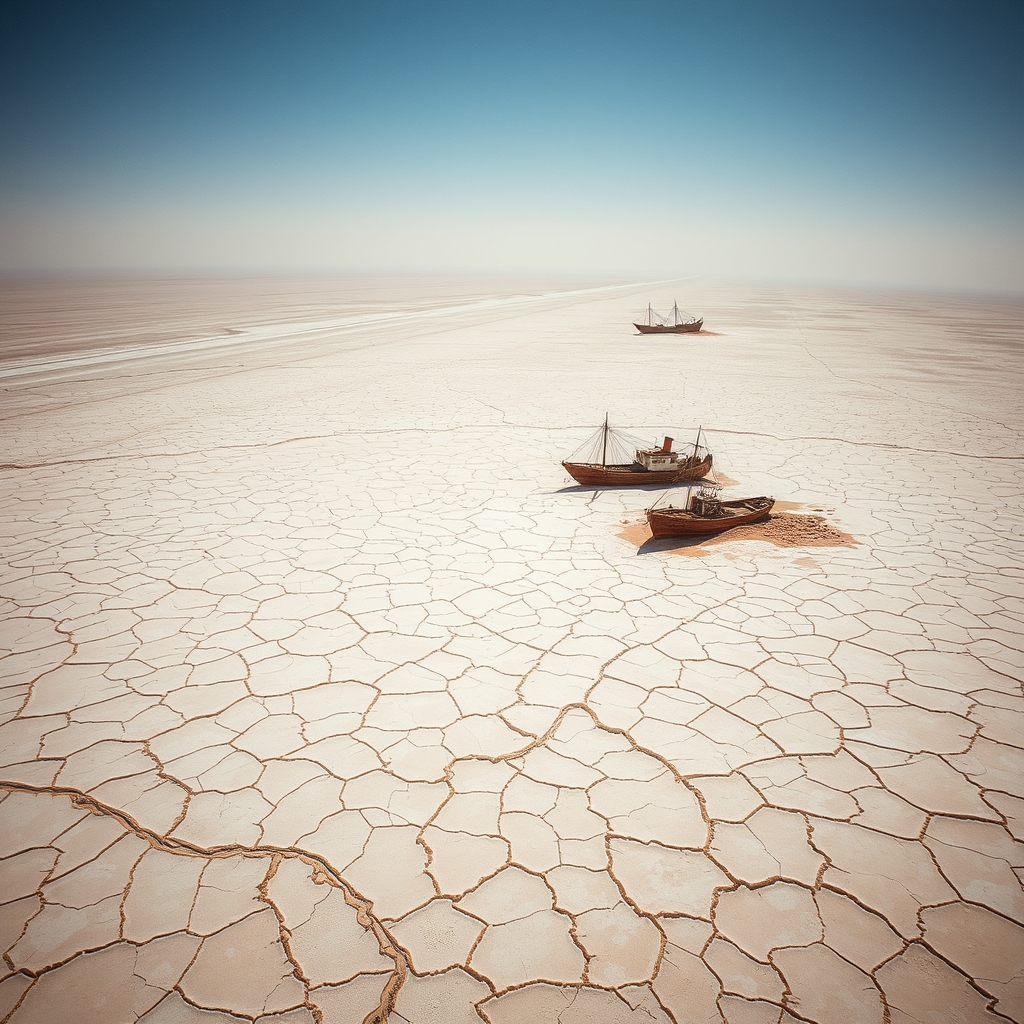 El desvío soviético de dos ríos que convirtió un lago en un desierto de 62.000 km2