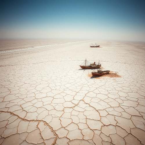 El desvío soviético de dos ríos que convirtió un lago en un desierto de 62.000 km2