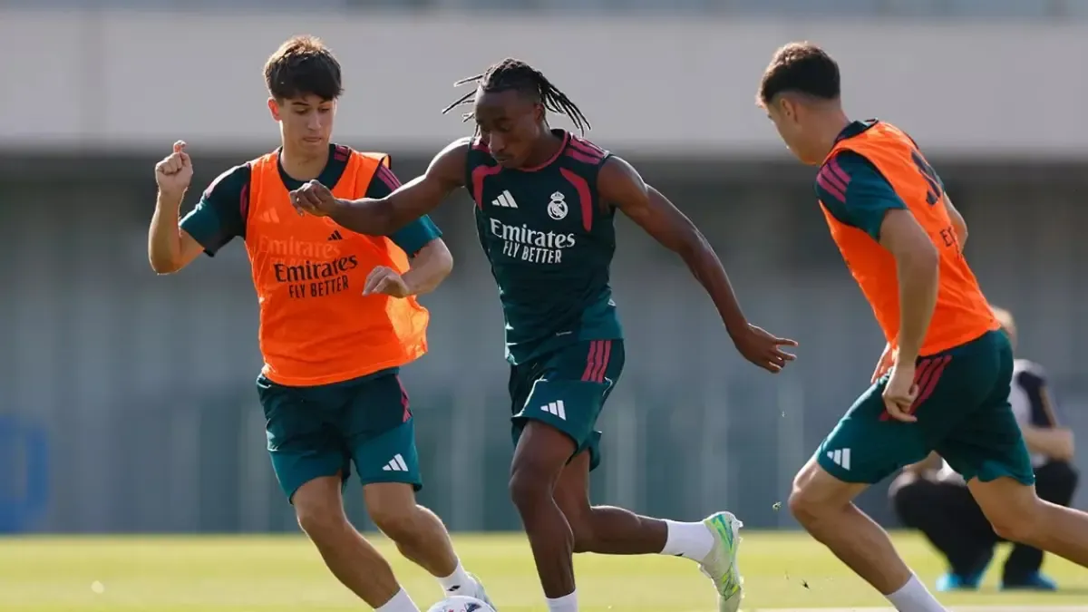 Yan Diomande ya entrena con el Real Madrid y deslumbra al cuerpo técnico de Mourinho
