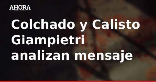 Colchado y Calisto Giampietri analizan mensaje de Keiko Fujimori sobre seguridad ciudadana