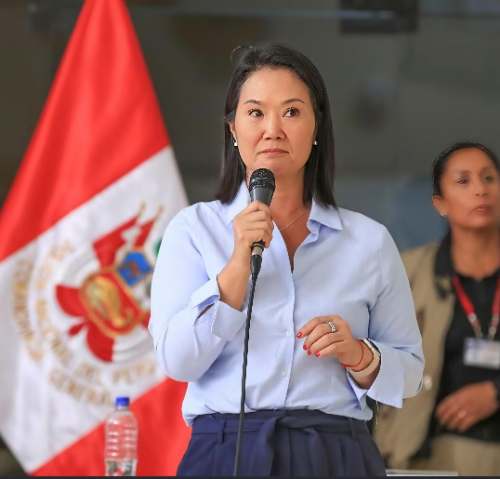 Keiko Fujimori anuncia aumento progresivo de pensiones y ampliación de Pensión 65