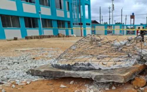 Detienen a director y docente tras muerte de estudiante por caída de muro