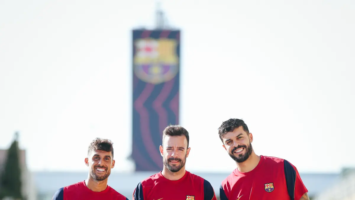 El Barça de fútbol sala repite capitanes para la temporada 2026-27