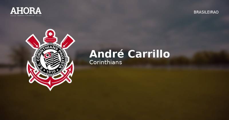 André Carrillo reaparece en goleada del Corinthians ante Remo en el Brasileirao