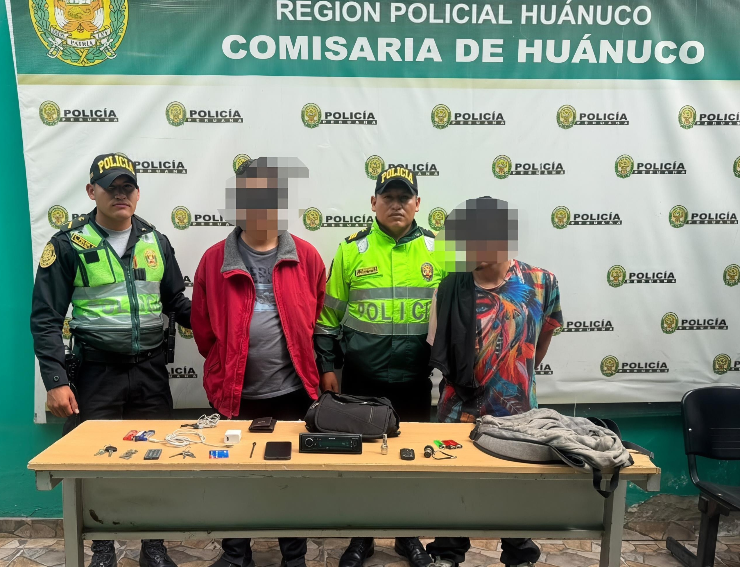 Detienen a dos hombres tras presunto hurto de autopartes en plena madrugada