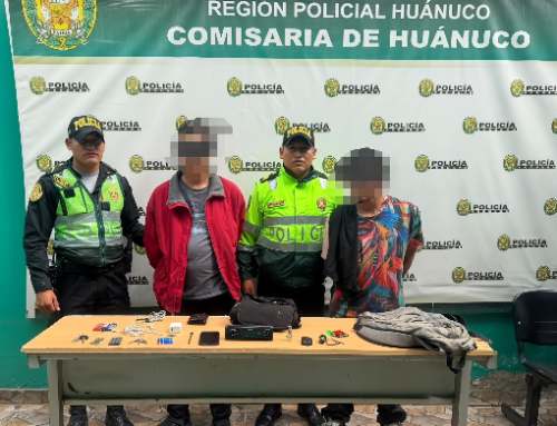 Detienen a dos hombres tras presunto hurto de autopartes en plena madrugada