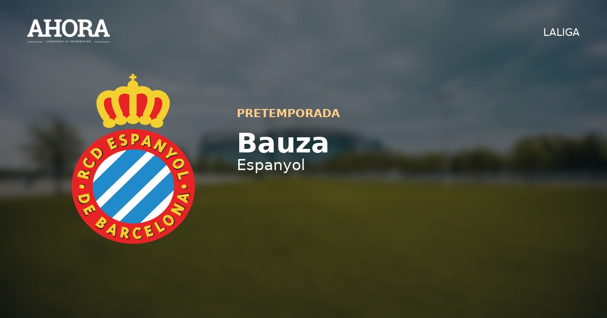 Bauza presiona a Manolo con gol y buen fútbol en el primer amistoso del Espanyol