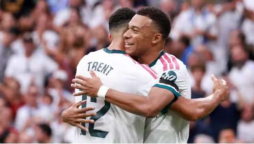 Real Madrid golea al Málaga