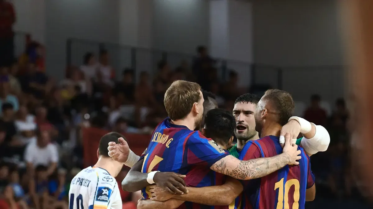 El Barça se impone 4-6 al Catgas Energia y conquista la Copa Catalunya