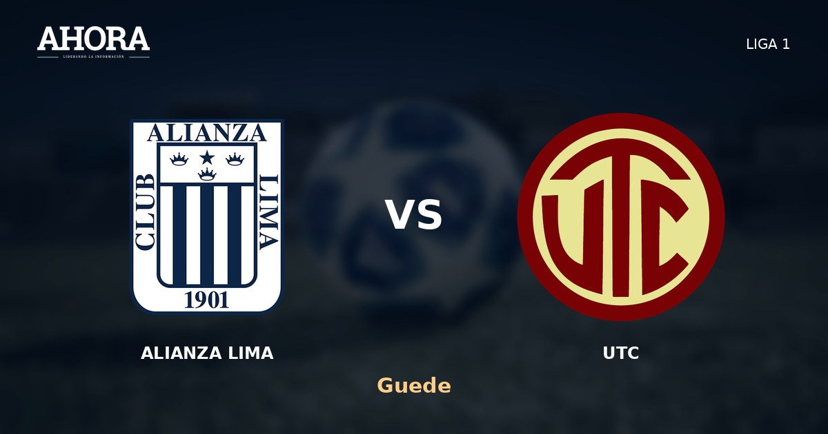 Guede define al reemplazo de Marco Huamán para el partido de Alianza Lima vs UTC
