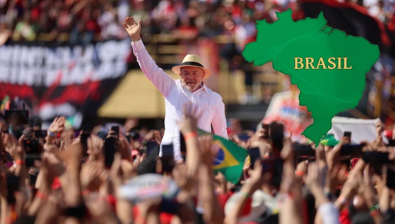 Lula inicia su última campaña por un cuarto mandato en Brasil