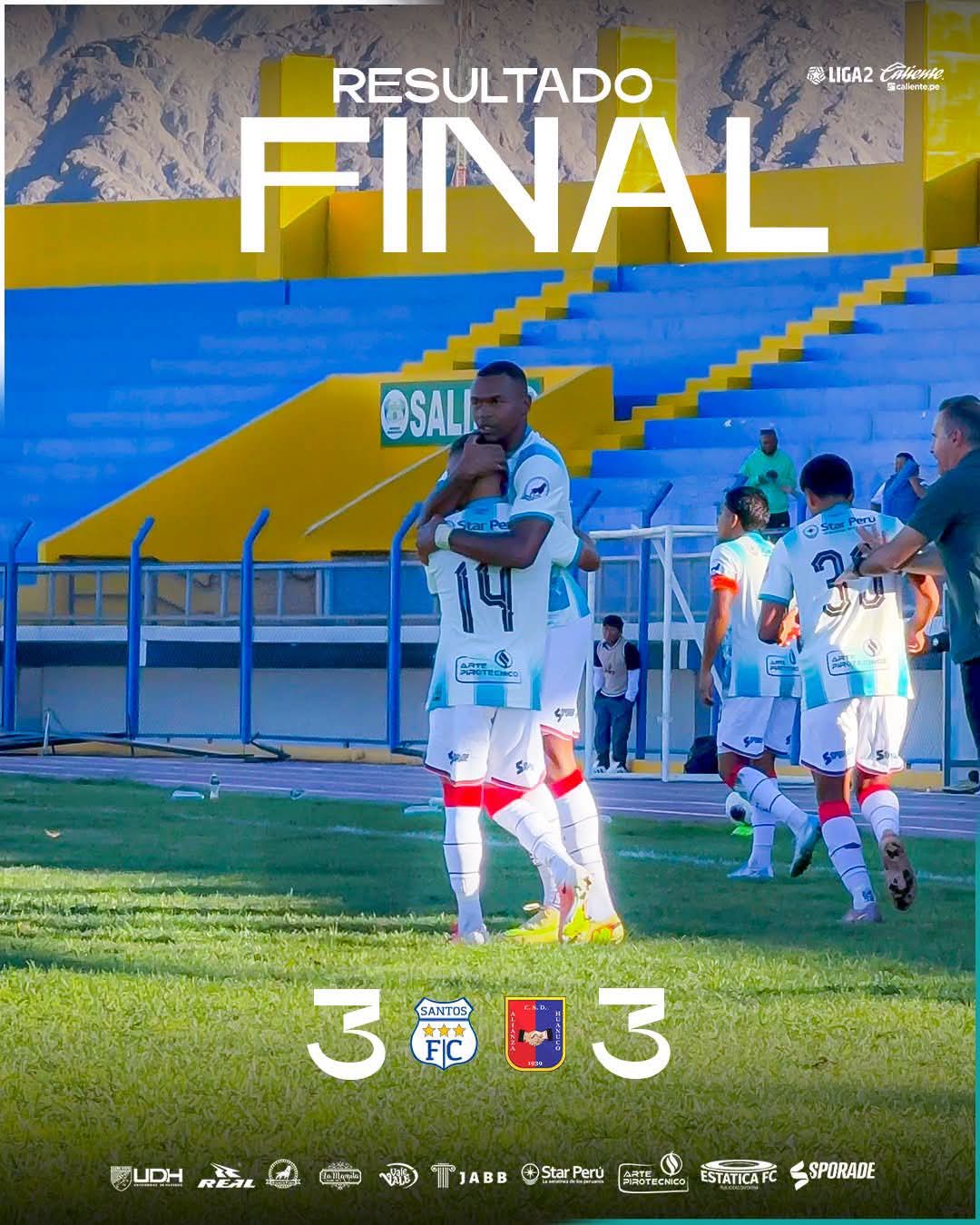 Alianza UDH rescata punto en Nasca