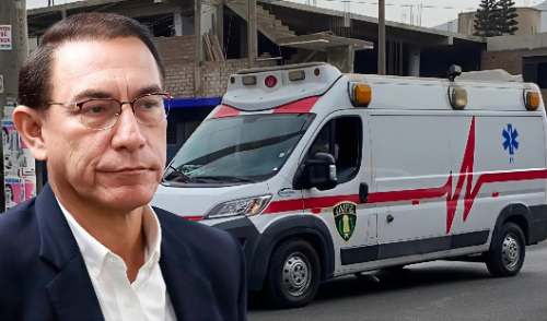 Martín Vizcarra es trasladado a un centro de salud por complicaciones renales