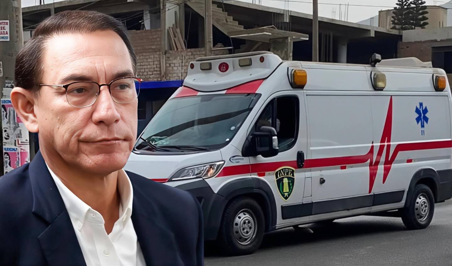 Martín Vizcarra es trasladado a un centro de salud por complicaciones renales