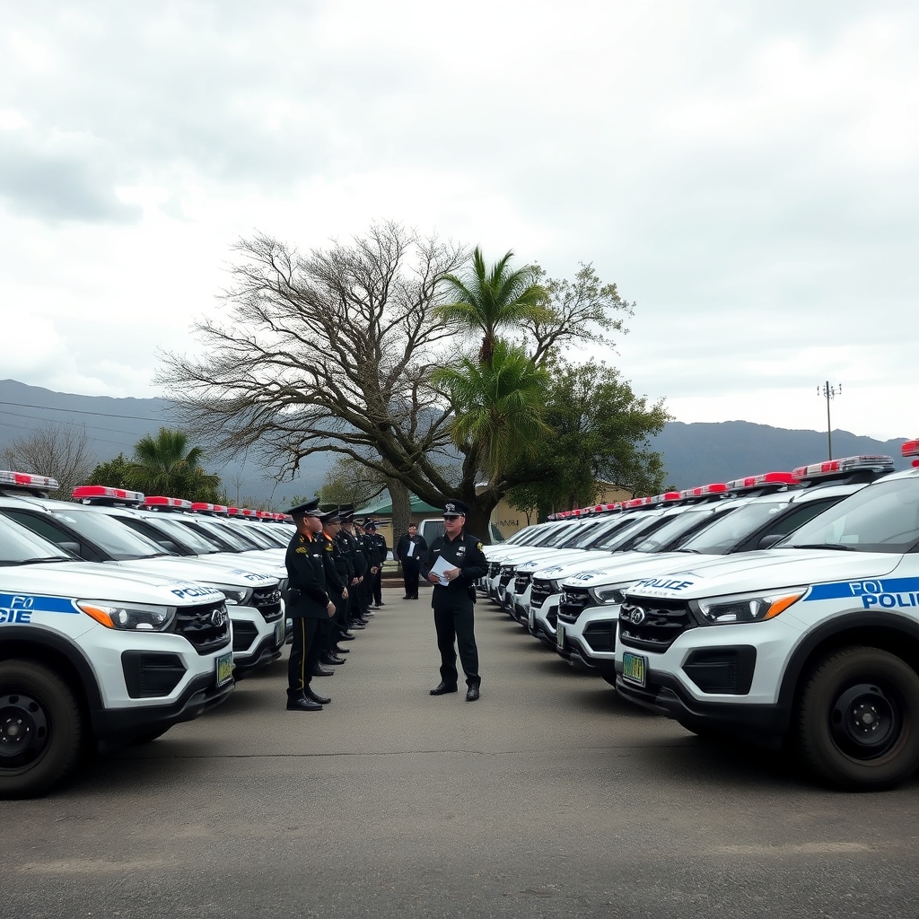 Gobierno Regional de Huánuco entrega 23 patrulleros a unidades policiales