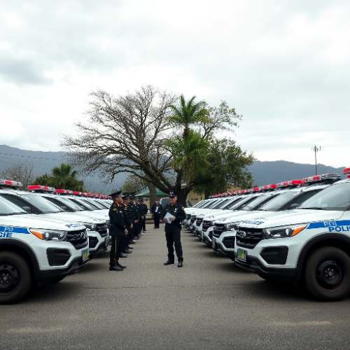 Gobierno Regional de Huánuco entrega 23 patrulleros a unidades policiales