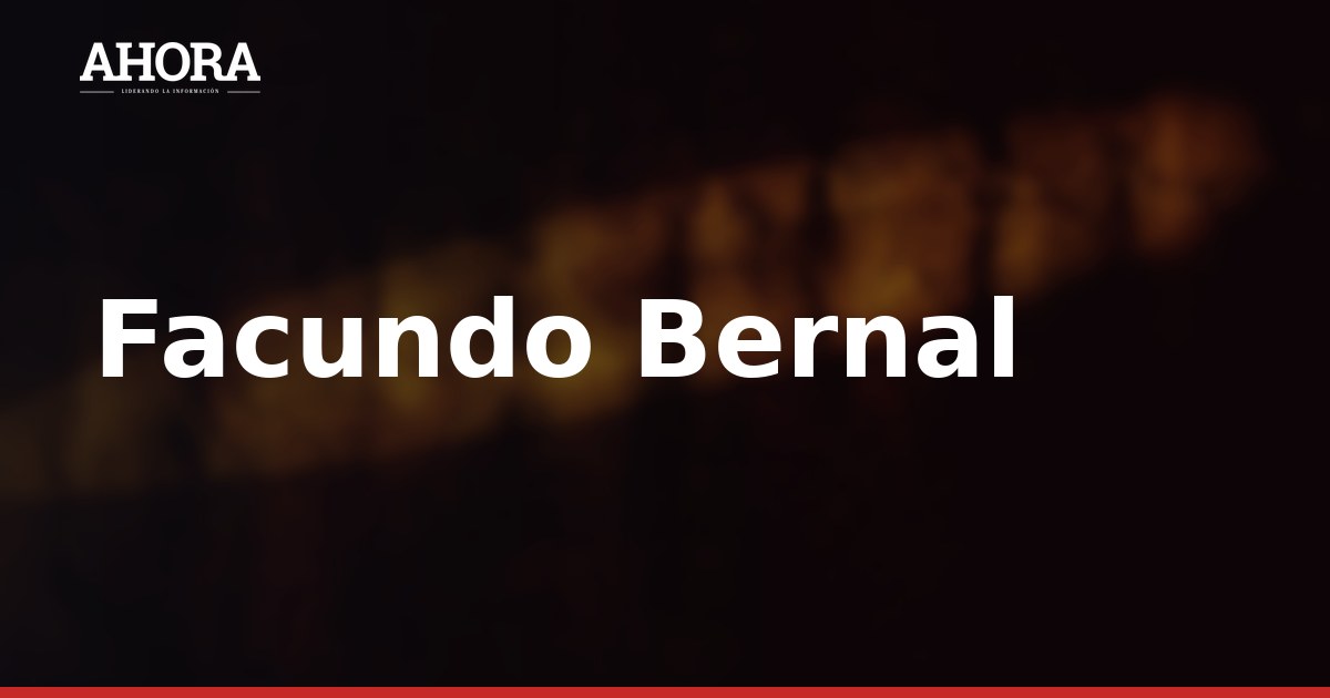 Facundo Bernal: “Veía mucho a Sergio Busquets”