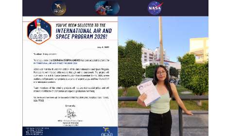 Universitaria huanuqueña es seleccionada para programa aeroespacial internacional y proyecta misión escolar a Marte