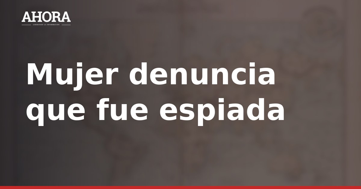 Mujer denuncia que fue espiada en baño de Cinemark San Miguel