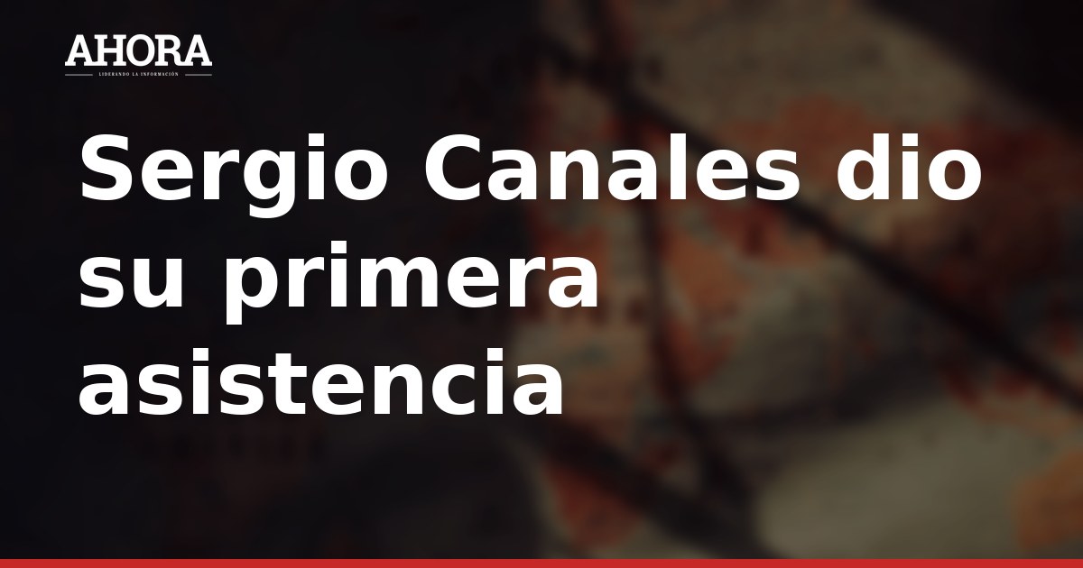Sergio Canales dio su primera asistencia en su retorno al Racing