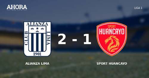 Alianza Lima venció 2-1 a Sport Huancayo en Matute por la Liga 1