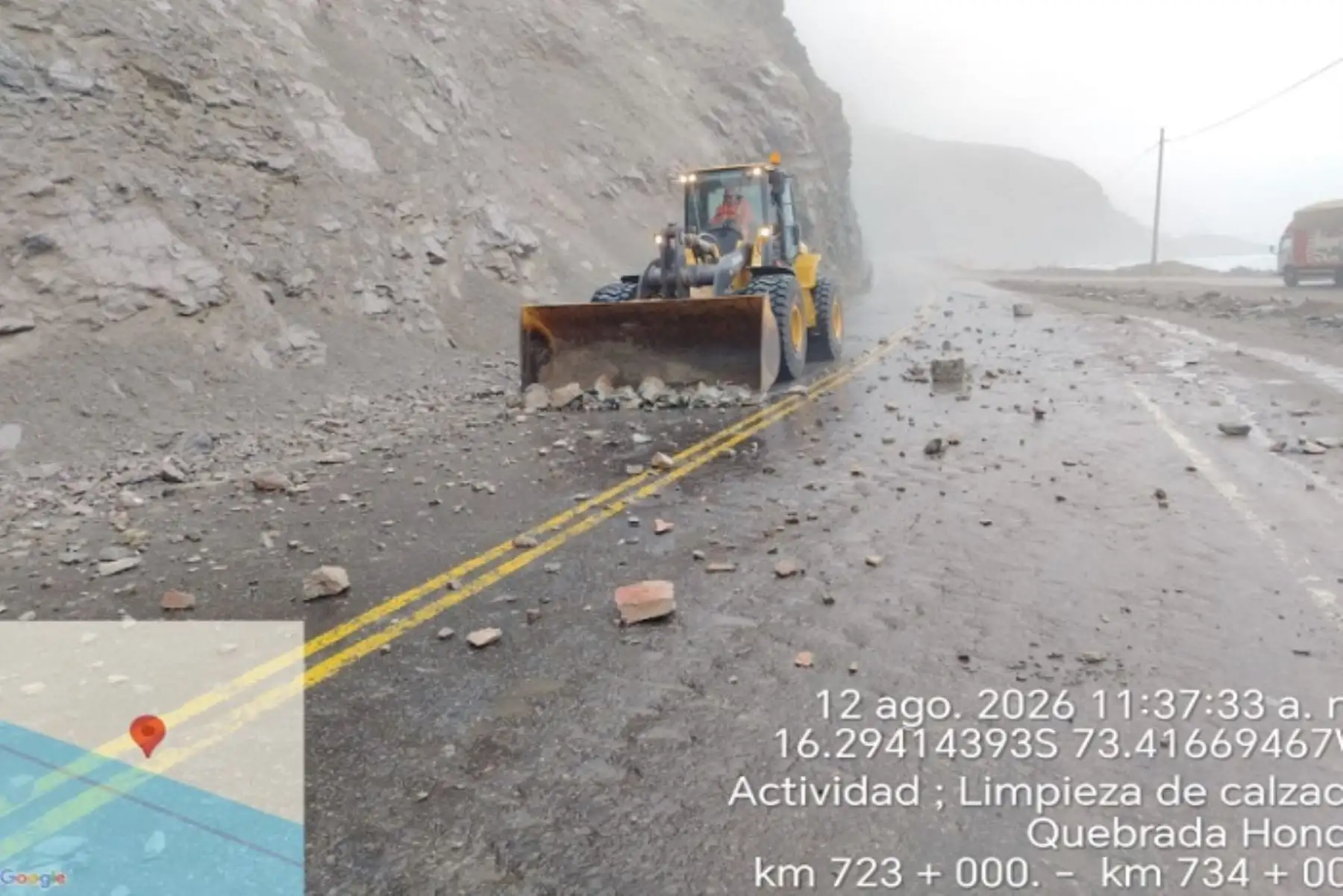 Llovizna persistente provoca huaicos, aniegos y viviendas afectadas en tres provincias costeras de Arequipa