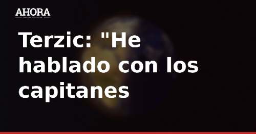 Terzic: "He hablado con los capitanes y no percibo distracciones en el campo"