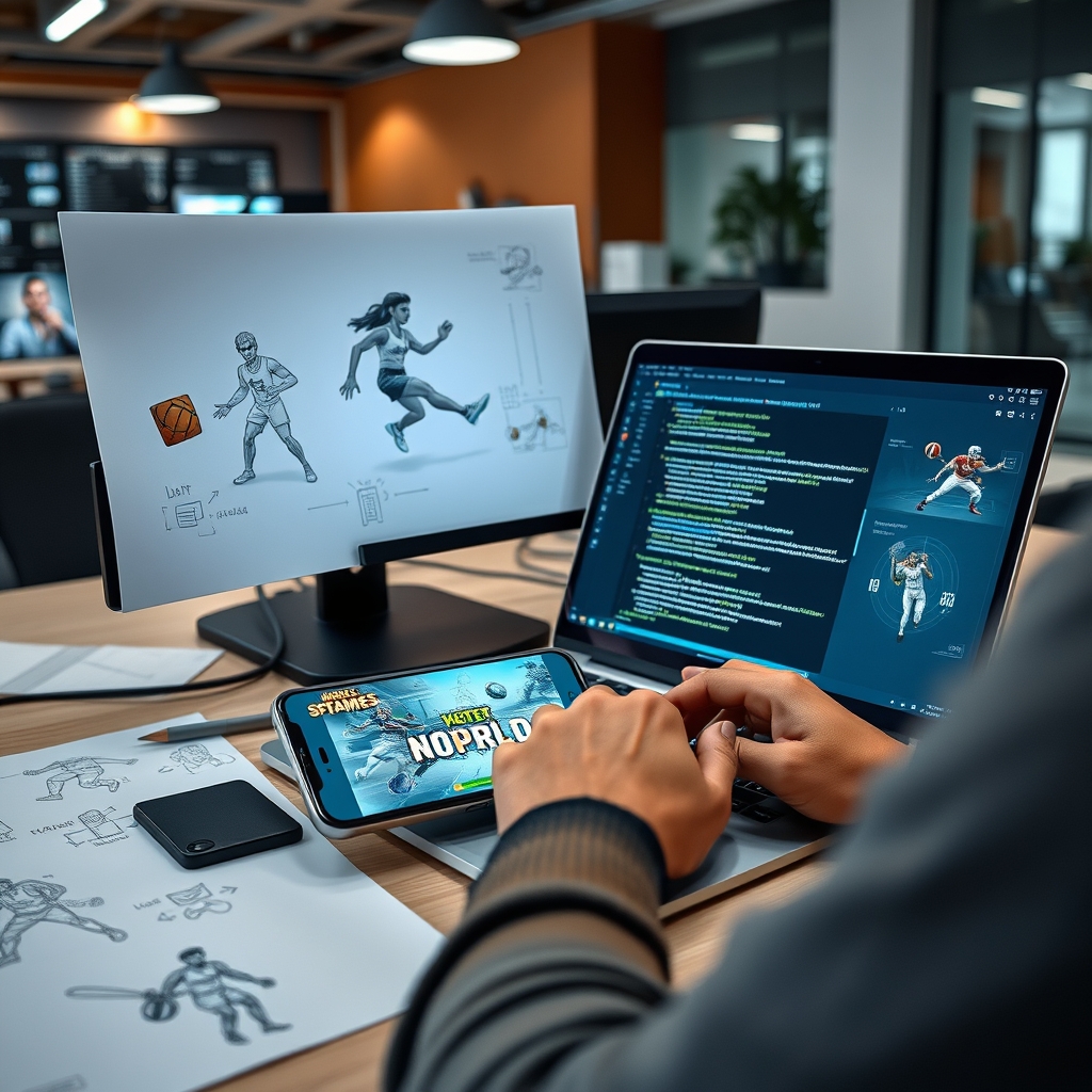 La IA impulsa la creación de populares juegos deportivos para celulares
