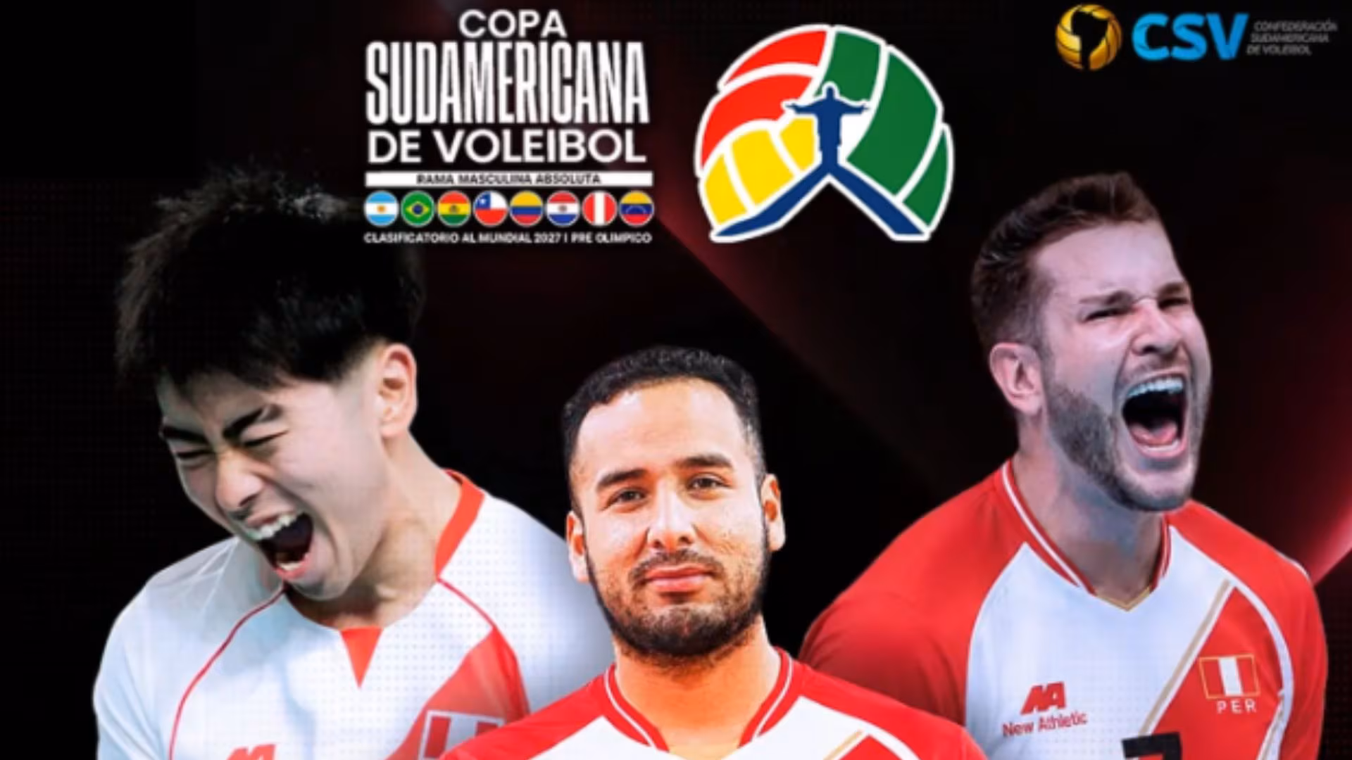 Copa Sudamericana de Vóley Masculino 2026: Perú debuta ante Chile con transmisión gratuita