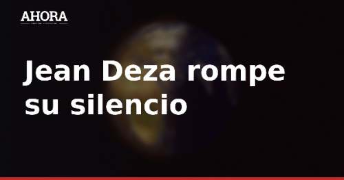 Jean Deza rompe su silencio tras pelea callejera: “Estaba enchuquizado”