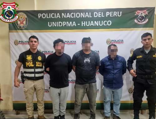 Golpe a la minería ilegal en Acomayo: tres detenidos y maquinaria millonaria incautada