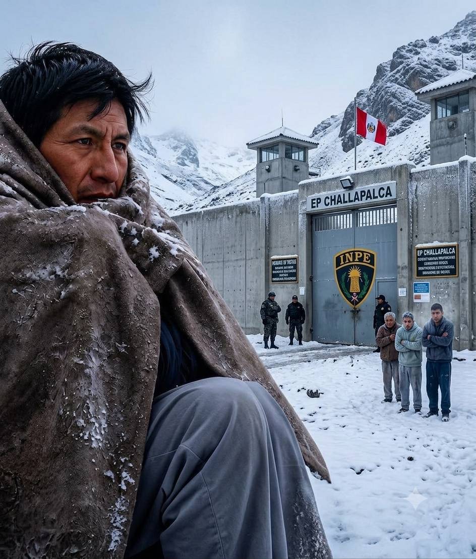 Familiares piden trasladar a internos de Challapalca por frío extremo y recientes nevadas
