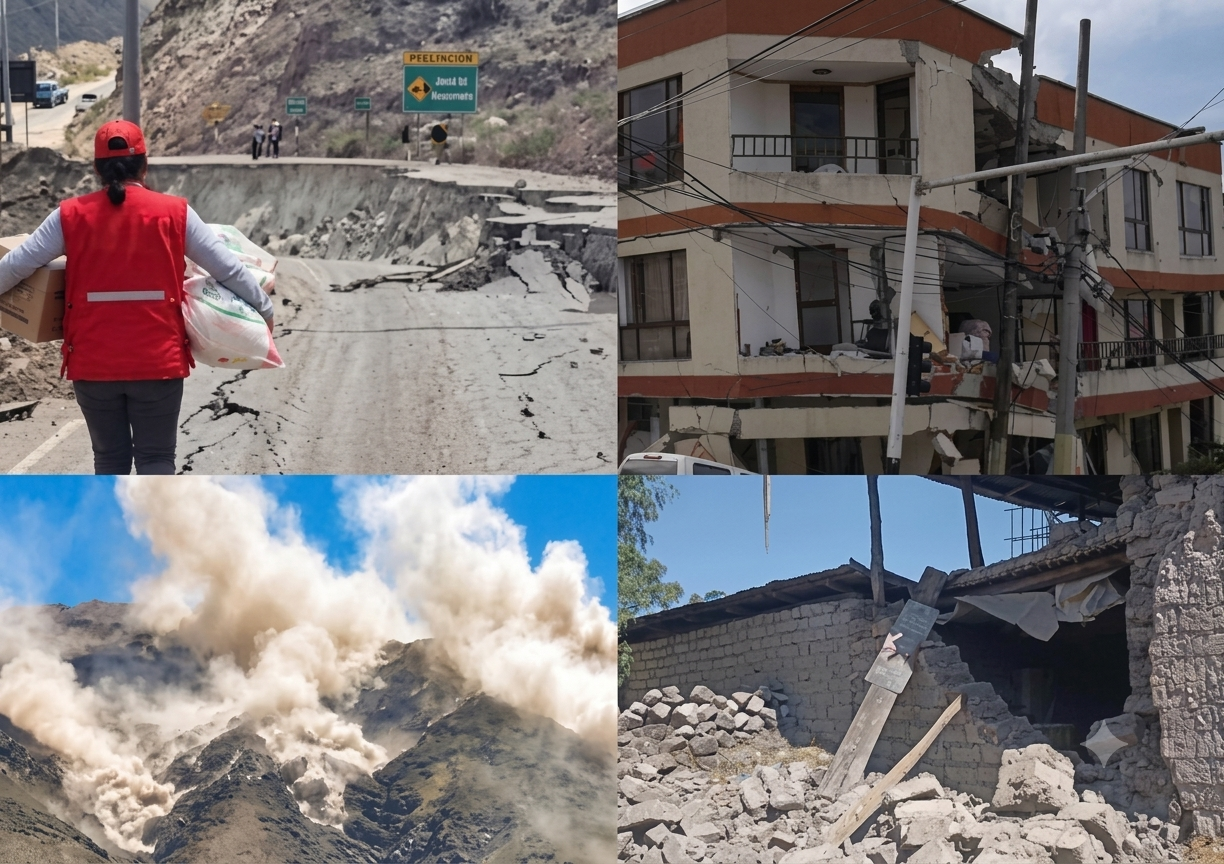 Sismo de magnitud 7,2 deja viviendas y centros de salud afectados en Ayacucho