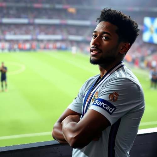Vinicius Jr. renueva con el Real Madrid hasta 2032