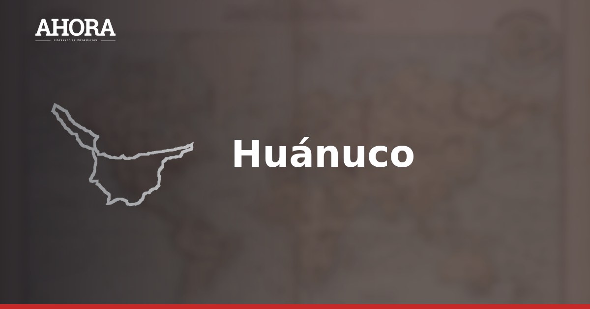 Trasladan a Huánuco a motociclista accidentado en Cárpish