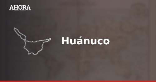 Trasladan a Huánuco a motociclista accidentado en Cárpish