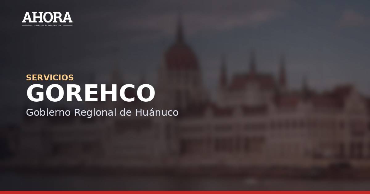 Gorehco anuncia cesión de 10 mil m2 y trámites para contrato de masificación del gas
