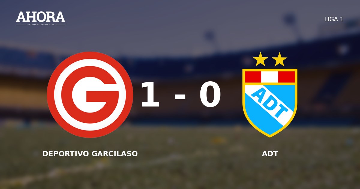Deportivo Garcilaso vence 1-0 a ADT en Tarma por la Liga 1