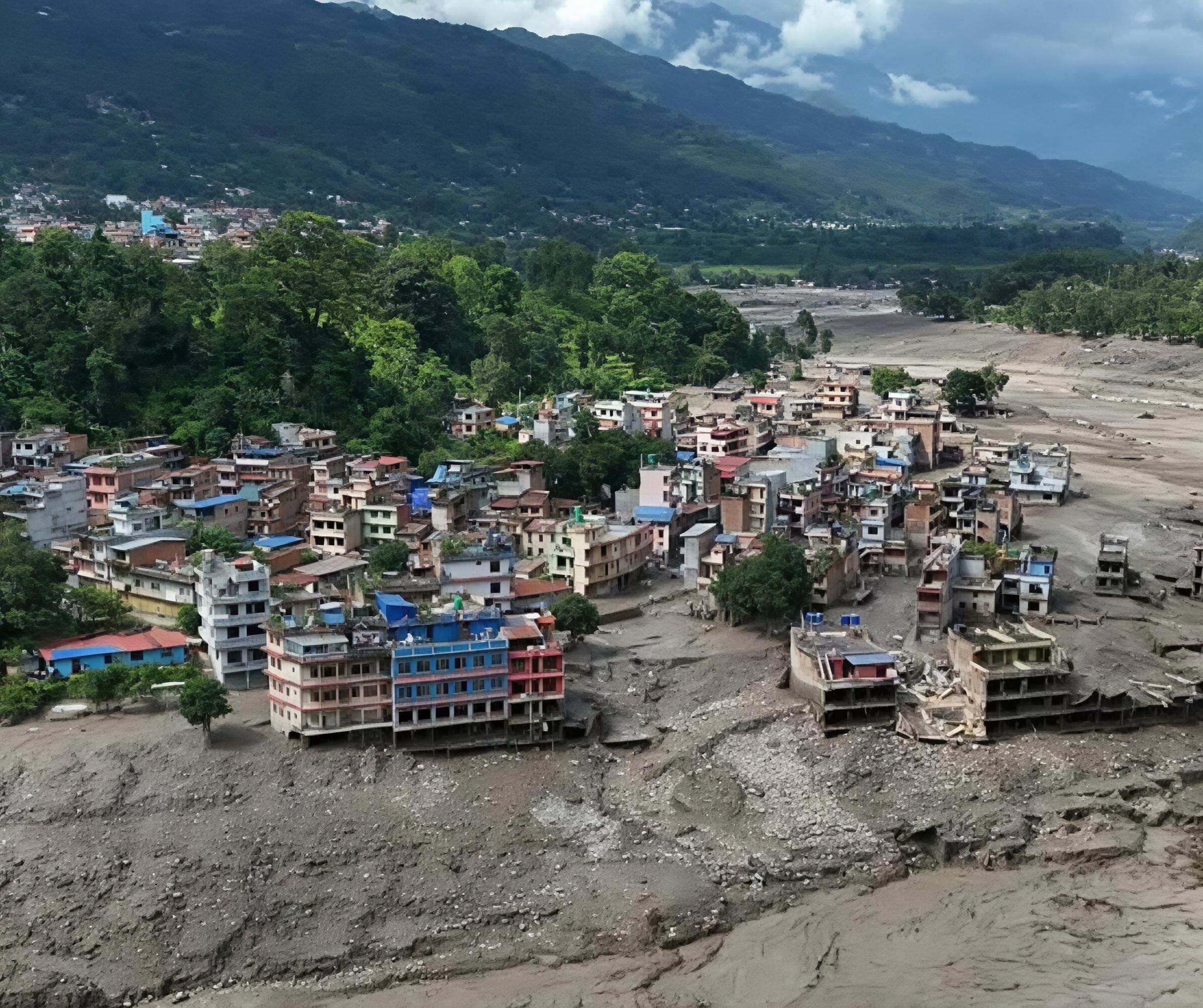 Colapso glaciar desató inundaciones que arrasaron Nepal y el Tíbet, revelan científicos