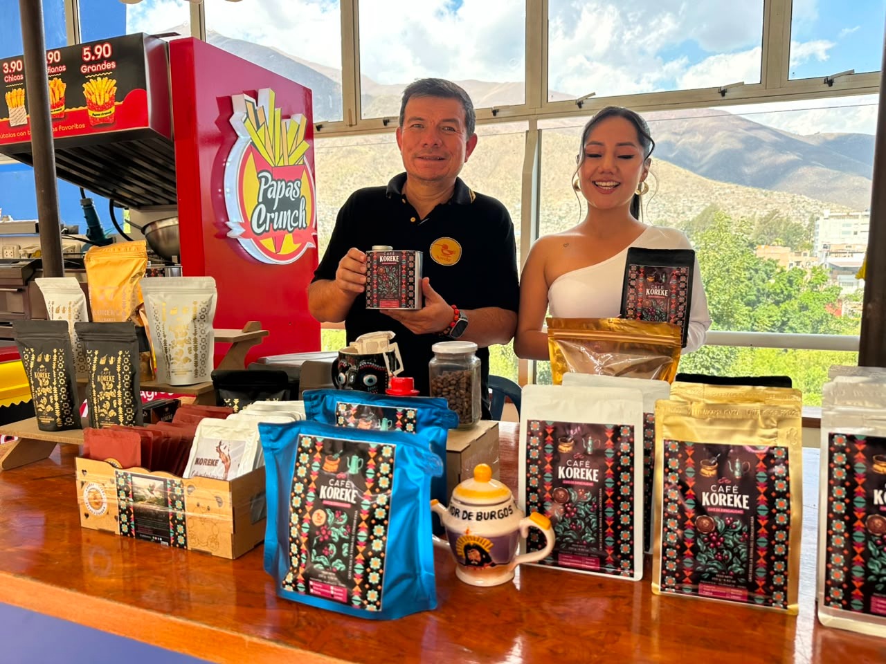 Once productores prueban una vitrina comercial en Open Huánuco hasta el domingo