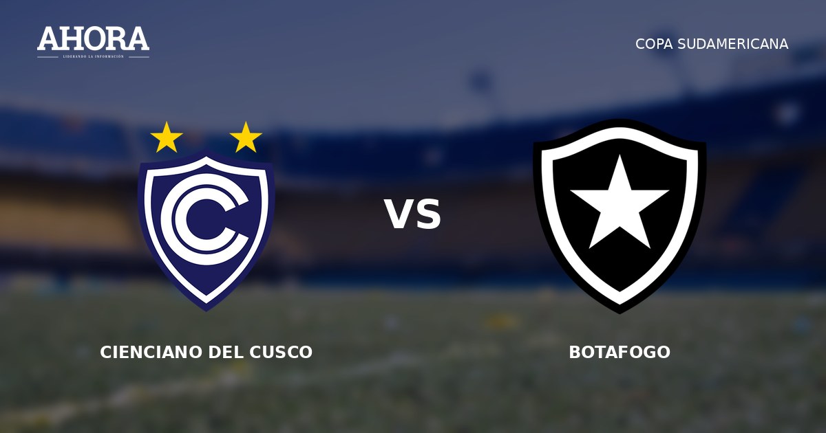Cienciano vs Botafogo: radios y canales para la vuelta de octavos de la Copa Sudamericana 2026