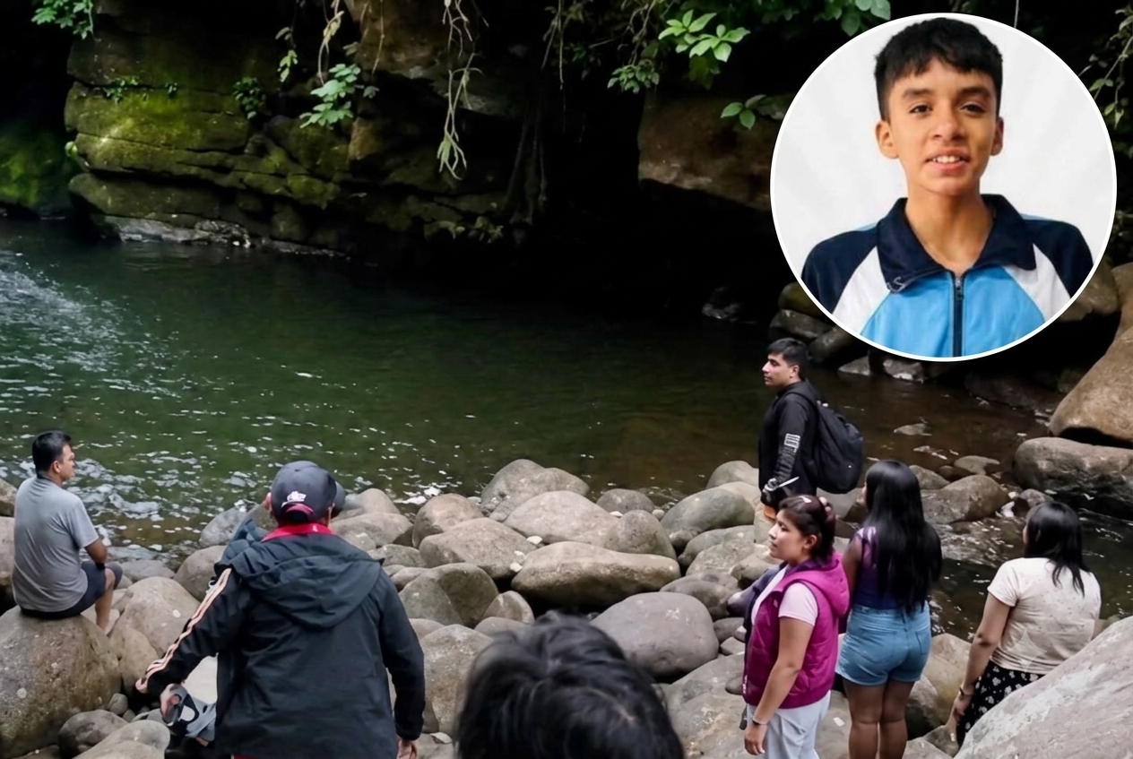 Hallan sin vida a adolescente que cayó a una cascada en Villa Rica