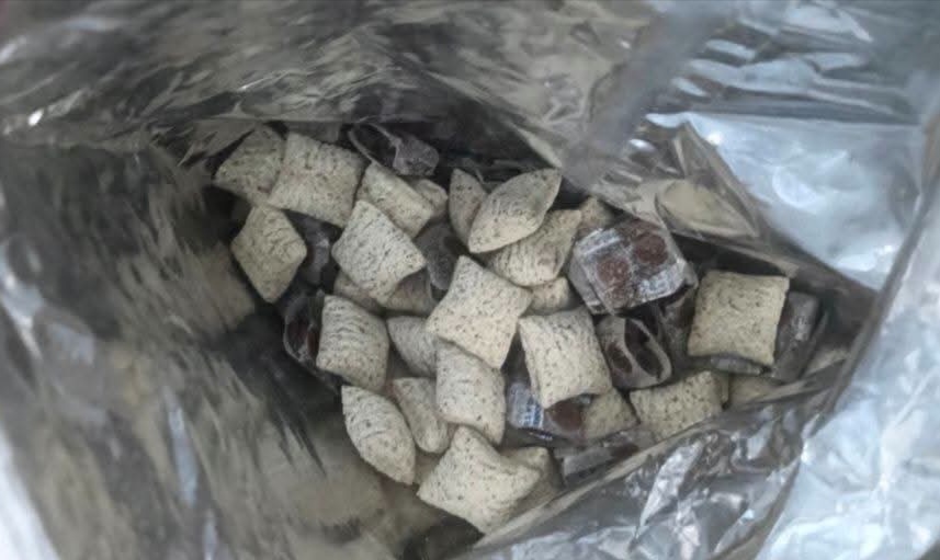 Detectan 500 pastillas de clonazepam ocultas entre víveres destinados a penal