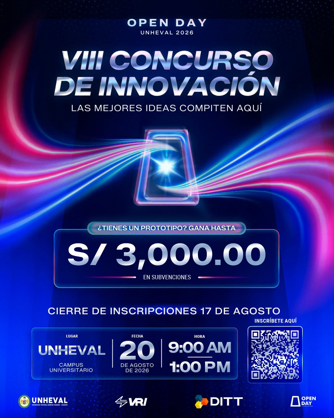 UNHEVAL presenta Open Day 2026 para mostrar proyectos y emprendimientos de sus aulas