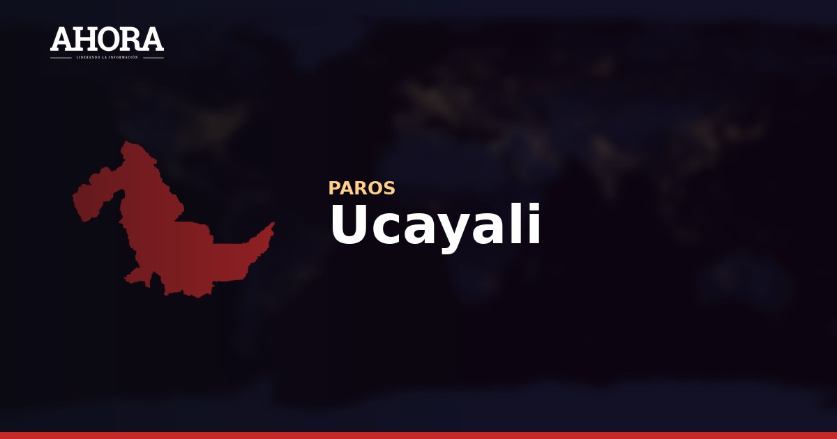 Ucayali: transportistas desbloquean kilómetro 6 de la carretera Federico Basadre, pero el paro regional continúa