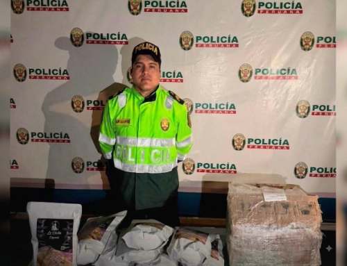 Policía descubre 18 kilos de presunta cocaína camuflados como café en Ambo
