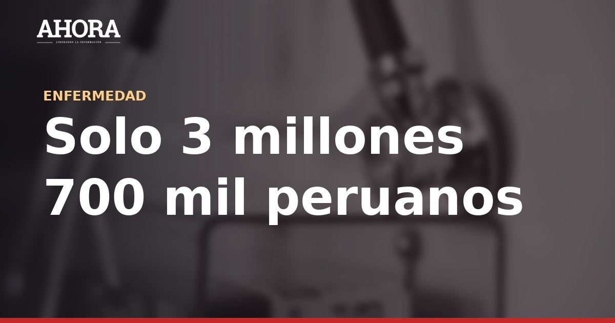 Solo 13.6% de peruanos acepta donar órganos: Huánuco suma 37,011 voluntades en el DNI