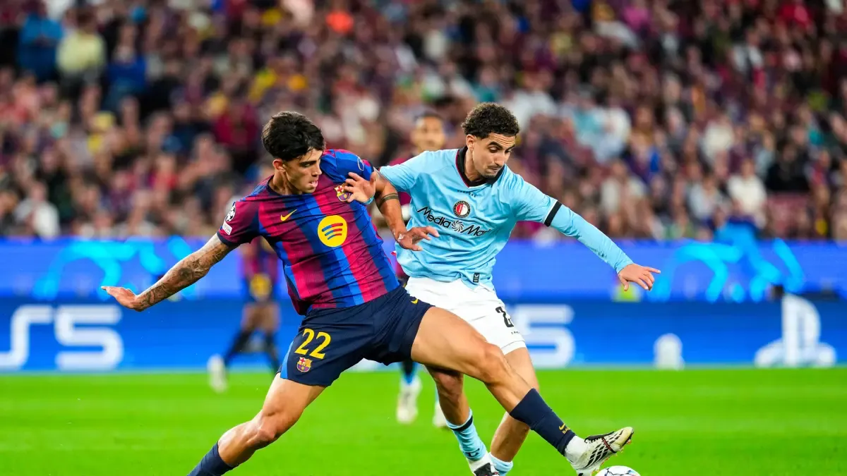 Marc Bernal y Rodri comparten por primera vez el centro del campo del Barça