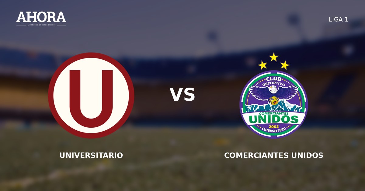 Universitario empata ante Comerciantes Unidos y complica su lucha en el Torneo Clausura